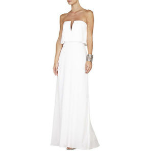 Alyse Strapless Overlay Gown